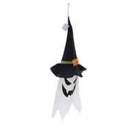 ibasenice 2 Pezzi Lanterna Halloween LED Lampada Decorativa da Appendere Forma Cappello da Mago Colorate per Esterno Decorazione Festival Halloween Resistente e Riutilizzabile