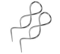 ibasenice 2 pezzi Orecchini a in Acciaio Inossidabile Pendenti Curvi Artigianali Design Lineare e Avvolgente Eleganti e Versatili per Donna