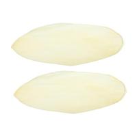 ibasenice 2 Pezzi Pelli per Tamburo a Mano 35 Cm Diametro, Coperture Resistenti in Pelle per Percussioni, Accessori Sostituzione Tamburo Riutilizzabili per Studio e Performance