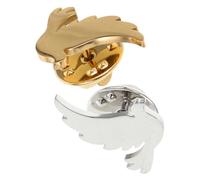 ibasenice 2 Pezzi Spilla a forma di pacifico volatile in lega design minimalista simbolo di giustizia accessorio carità e matrimoni distintivo versatile per abbigliamento quotidiano