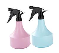 ibasenice 2 pezzi Spray Ricaricabili Pressione Mano Nebulizzatore Fine Colori Vivaci Bottiglie Riutilizzabili Leggere per Annaffiatura e Balcone Pratici e Portatili Colore Colore Casuale