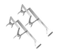 ibasenice 2 Pezzi Strumento Multifunzionale per Apicoltura con Impugnatura Ergonomica Pinza Metallo per Telaio Sollevatore e Raschietto per Utensile Completo per Apicoltori Professionisti e