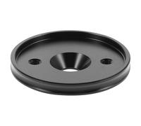 ibasenice 2 Pezzi Supporto Leggero per Computer Bici Base Top Cap Stelo in Alluminio Facile Installazione Compatibile con Garmin per Mountain Bike