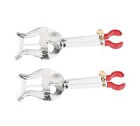 ibasenice 2 Pezzi Supporto Spartiti Tromba in Metallo Regolabile Clip Portatile per Banda Musicale e Strumenti Fiato Sostegno Resistente Vento e