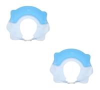 ibasenice 2 Pz cuffia per shampoo per bambini cappello da per neonati cuffie per lavare i del bambino tappo bidet cappelli cappello per lavare i bel cappello da