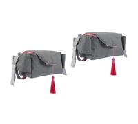 ibasenice 2 Pz porta pannolini portatile bag borsone borsa per pannolini tote inserti organizer per borsetta borsa organizer portatile per pannolini cesto per pannolini pannolino