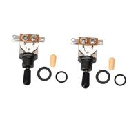 ibasenice 2 Pz Pulsante a 3 marce per la raccolta del suono pickup del suono della chitarra 3- Pulsante ingranaggio per la raccolta del suono interruttore chitarra elettrica Raccogliere leva