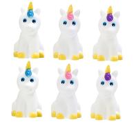 ibasenice 2 Set Giochi da Bagno Unicorno per Ragazzo Colorati Giocattoli da Doccia Galleggianti con Morbidi e Divertenti per Bagnetto