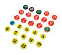 ibasenice 2 set Magneti Ricambio per Lavagna Allenamento Calcio Accessori Resistenti per Sessioni Allenamento e Partite