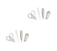 ibasenice 2 Set tagliaunghie baby nail clippers tronchesino unghie strumenti per manicure per bambini strumenti per la delle unghie dei bambini strumenti per unghie appena nati pedicure