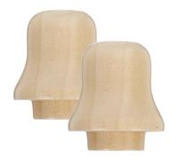 ibasenice 2 supporti per diapason, base in legno universale per strumenti di meditazione, supporto organizer per diapason per guarigione sonora e riposo di frequenza