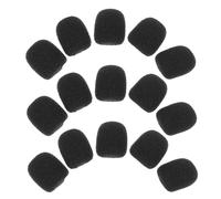 ibasenice 20 Pezzi Coprimicrofono Per Microfono Da Palco Antivento Per Microfono in Schiuma Di Ricambio Per Accessorio Per Compatibile Amplificatori e Microfoni