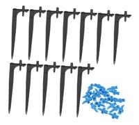 ibasenice 20 Pezzi Gocciolatori per Irrigazione a Goccia Ugelli per Giardinaggio Distribuzione Uniforme Resistente Ai Danni Materiali in PE per Irrigazione del