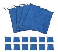 ibasenice 20 Pezzi Piccoli Asciugamani Morbido per Pittura ad Acquerello Stracci Assorbenti Riutilizzabili per Pulizia Pigmenti Mini Panni Multiuso per Casa Cucina e Attività Creative