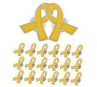 ibasenice 20 pezzi Spille Smaltate Nastro Consapevolezza Salute Donna Spille Creative per Abbigliamento Promuovi Prevenzione e Benessere Accessori Resistenti per Eventi e Campagne