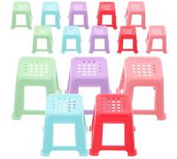 ibasenice 20 Pezzi Supporto per Cavalletto in Plastico a Forma di Sedia Mini, Compatibile con Pittura Liquida su Tela, Design Portatile per Artisti Durante Disegno la Pittura