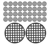 ibasenice 200 pezzi Reti Drenaggio Vasi Fioriera Retine Antiperdita per Fondo Vasi Bonsai Maglia Traspirante per Piante in Ceramica e Plastica Protezione Radici e Controllo Terreno