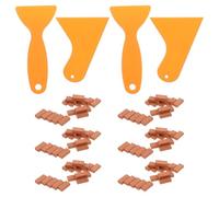 ibasenice 204 Strumenti Blocchi in Finti per Casa delle Bambole Progetti DIY Miniature Decorazioni Realistiche per Micro Architettura