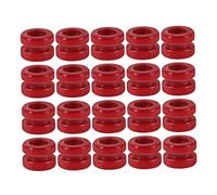 ibasenice 20pezzi Corde Chitarra Metalliche Colorate Perline per Chitarre Acustiche Folk Componenti Riparazione per Suono e Sustain Migliori