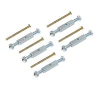 ibasenice 21 Pezzi Riparatore per Scatola Derivazione 86 Tipo in Metallo Argento Supporto per Asta e Chiave per Prevenire Allentamenti e Riparare Cassette Elettriche Colore Colore Casuale