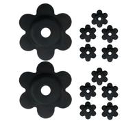 ibasenice 24 Pezzi Tappi Per Asta Portabandiera Da Giardino Accessori Per Asta Portabandiera Antiscivolo Supporti Per Bandiera In Gomma Accessori Per Bandiere Da Interno Fermabandiera A