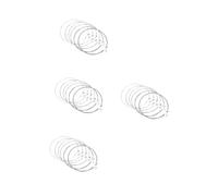 ibasenice 24pezzi Corde Per Chitarra Elettrica Con Design Antiruggine Corde Acustiche e Classiche Con Tensione Standard Per Suoni Ricchi e Chiari Facili Da Installare e Sostituire