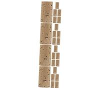 ibasenice 24pezzi Flute Headjoint Cork Plugs Tappi Sughero Per Flauto Facile Installazione Materiale Naturale Accessori Musicali Per Strumenti Fiato