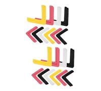 ibasenice 24pezzi Protezione Angolare Per Paraspigoli Sicuri Per Mobili Adatti Cucine Tavoli e Superfici Lisce Colori Misti Facile Installazione