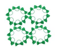 ibasenice 25pezzi Elastici per Capelli Fiocco in Tinta Unita Accessori per Capelli Morbidi e Confortevoli Sicuri e Durevoli per Ragazze e Bambine