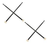 ibasenice 2paia Bacchette Per Percussioni Doppie Bacchette Pratiche e Resistenti Per Allenamento Concerti e Performance Musicali Design Ergonomico Per La Fatica Delle Mani