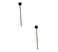 ibasenice 2pezzi Bacchetta Per Gong Legno Con Effetto Sonoro Balena Mallet Unico Per Meditazione e Yoga Design Ergonomico Facile Da Usare Accessorio Musicale Per Principianti Ed Esperti