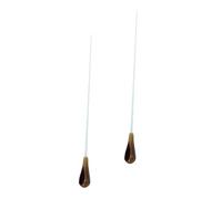 ibasenice 2pezzi Bacchette Da Direttore Orchestra Professionale Resina Per Concerti e Performance Musicali Materiale Leggero e Durevole Per Musicisti e Cori