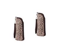 ibasenice 2pezzi Borsa Termica Isolante Per Bottiglie Di Latte e Pratica Per Realizzata Oxford Design Leopardato Facile Da Trasportare