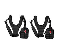 ibasenice 2pezzi Cinghia per Imbracatura per Tagliaerba Cinghia per Taglierina per Decespugliatore per Potatore Realizzata in Sicuro e Acciaio Inossidabile Design Funzionale e Resistente