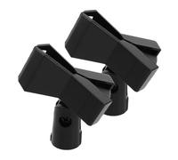 ibasenice 2pezzi Clip Microfono Regolabile Metallo Per Microfono Da Tavolo Con Attacco Vite Compatibile Con Microfoni Cablati e Wireless Design Compatto e Leggero Per Registrazioni