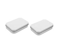 ibasenice 2pezzi Contenitore Per Plettri Per Chitarra Metallo Scatola Portatile Per Plettri Custodia Per Accessori Musicali Design Elegante e Resistente Per Chitarra Elettrica e Acustica