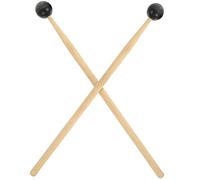 ibasenice 2pezzi Due Bastoncini per Tamburo Lingua Bacchette da Palco Strumento Musicale Bacchette Strumento per Percussioni Materiale di Suono Leggero e Facile da Trasportare Duraturo