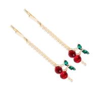 ibasenice 2pezzi Fermagli Per e Decorativi Come Accessori Per Clip Laterali Per Acconciature Chic