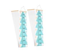 ibasenice 2pezzi Growth Chart for Kids Tree Pattern Height Measurement Ruler for Nursery Room Decor Elegant and Height Tracker Growth