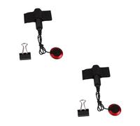 ibasenice 2pezzi Microfono Pickup Per Chitarra Ukulele e Violino Trasduttore Strumentale Di Alta Precisione Con Resistenza All Usura e Installazione Facile