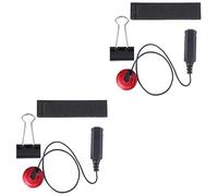 ibasenice 2pezzi Pickup Microfono Piezo Elettrico Autoadesivo Per Chitarra e Ukulele Facile Installazione e Ottima Qualità Del Suono