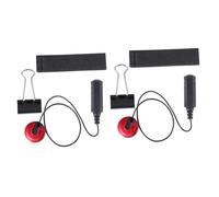 ibasenice 2pezzi Pickup Microfono Piezoelettrico Autoadesivo Per Chitarra e Ukulele Facile Installazione Compatibile Con Amplificatori e Registratori Capture Chiara e Accurata