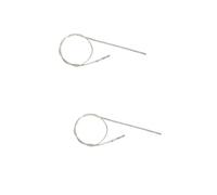 ibasenice 2pezzi Pickup Passivo Piezoelettrico Per Chitarra Acustica Stick Di Ritiro Alta Sensibilità Per Chitarra Folk Facile Da Usare Materiale Resistente Riproduzione Perfetta Del Suono