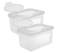 ibasenice 2pezzi Salviette Umidificate Portatile Per e Organizzatore Per Salviette Camera