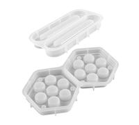 ibasenice 2pezzi Silicone Dice Box Mold for Diy Resin Casting Hexagonal and Rectangular Epoxy Molds for Game Lovers Easy Demolding and Cleaning Versatile Storage Decorative Use