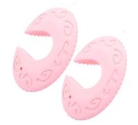 ibasenice 2pezzi Silicone Finger Pinch Guard Proteggi Le Dita Dei Con Questi Fermaporta Silicone Per La Sicurezza Casa e Prevenire Schiacciamenti Accidentali