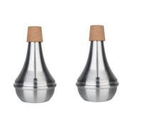 ibasenice 2pezzi Sordina Per Tromba e Sughero Mute Pratica Per Strumenti Musicali Facile Installazione e Riduzione Del Rumore Accessorio Per Musicisti e Pratiche Silenziose