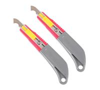 ibasenice 2pezzi Taglierina Multiuso per Scanalature di Chitarra e Ukulele Strumento per Pulizia delle Scanalature dei Tasti in Metallo e Plastica Facile da Usare e Sicuro Colore Casuale