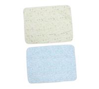 ibasenice 2pezzi Tappetino Cambiamento Pannolino Liner Portatile e Lavabile Per Colori