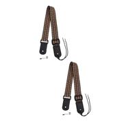ibasenice 2pezzi Tracolla Per Ukulele Vera Accessorio Per Musicisti Perfetta Per Adulti e Adatta Ogni Stile Di Ukulele Per Regali e Occasioni Speciali